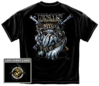 USMC Army Devil Dog Soldier T Shirt marine corps m16 m ak 16 rifle 