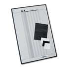 Quartet Magnetic Employee In/Out Board Porcelain 24 X 36 Gray/Black 