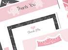 Baby Shower Thank you Cards (Girls)   You Print