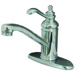   Centerset Lavatory Faucet with Push Up Drain, Polished Chrome (Not CA