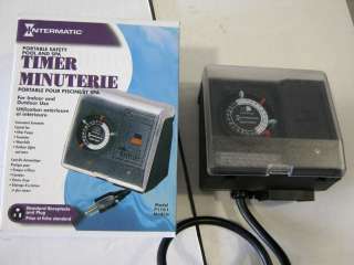 Intermatic Portable Safety Pool and Spa Timer  