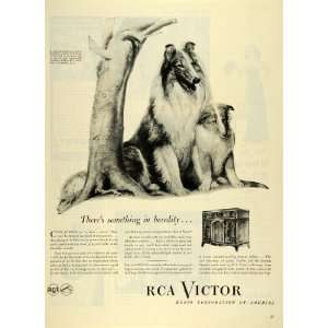  1945 Ad Radio Corporation America RCA Victor Phonograph 