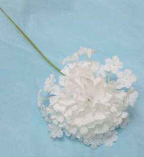 You are bidding on 4 Silk Carnation Flowers. Each Flower is about 3 1 