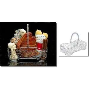  Chrome Bone Shaped Basket