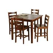 Jaclyn Smith Traditions 5 Pc Faux Marble Dining Set 