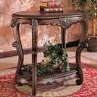  Shangri La Hand Carved Wood Console Table