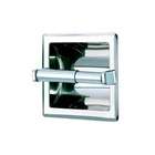   Surface Mounted Stainless Steel Toilet Paper Holder Satin Finish