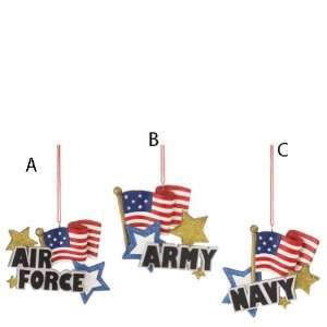  Army Navy Or Airforce Ornament