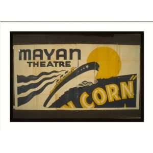  WPA Poster (M) Alien corn by Sidney Howard