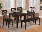 pc dinette kitchen dining room set table w 4