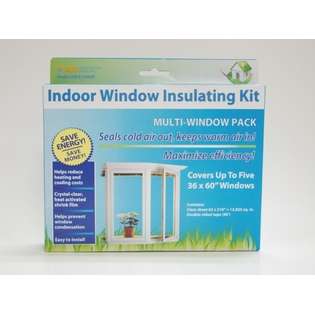 DDI Indoor Window Insulating Kit Multi Pack(Pack of 52) 