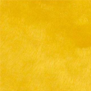 Arts, Crafts & Sewing Fabric Yellow/ Faux Fur