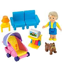 Fisher Price My First Dollhouse   Caucasian (Colors/Styles Vary 