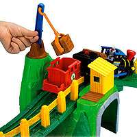 Fisher Price GeoTrax Transportation System Remote Control Timbertown 