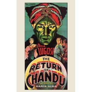  The Return of Chandu Movie Poster (27 x 40 Inches   69cm x 