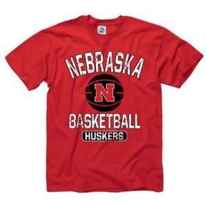  Nebraska Cornhuskers Red Youth Ballin T Shirt