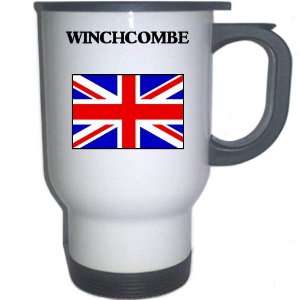 UK/England   WINCHCOMBE White Stainless Steel Mug