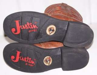   Sz 9 1/2 B JUSTIN COWGIRL COLLECTION COWBOY WESTERN BOOTS  