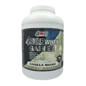  4Ever Fit Whey Gainer, Vanilla Shake, 6.6 Pounds Tube 