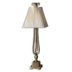 Uttermost 36.8 Inch Astoria Lamp In Gracefully Curved Metal Finished 