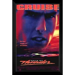  Days of Thunder FRAMED 27x40 Movie Poster Tom Cruise 