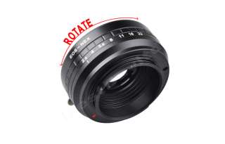  aperture Canon EOS EF Lens to Sony NEX E Mount Adapter For NEX 5 NEX3