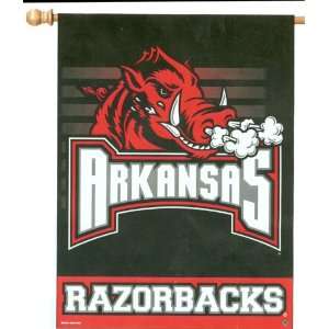 Arkansas Razorbacks 27x37 Vertical Flag  Sports 