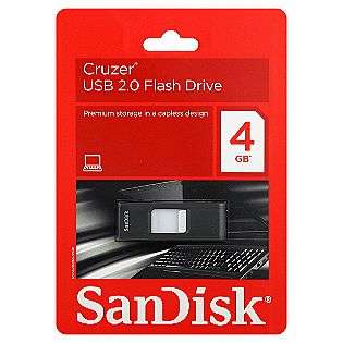 Flash Drive, USB 2.0, Cruzer, 1 drive  SanDisk Computers & Electronics 