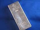 Degussa Feinsilber .999 Silver 100 troy ounce Ingot Old Poured Style 