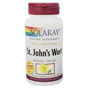  Solaray   St. Johns Wort, 300 mg, 120 capsules Health 