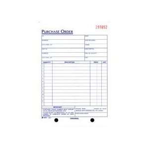 Adams Business Forms Products   Purchase Order Form, 3 part, 5 9/16x8 