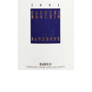  2001 Sandrone Barolo Cannubi Boschis 1.5 L Magnum Grocery 