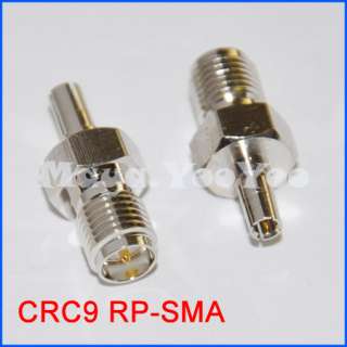 CRC9 to RP SMA male adapter for Huawei 3G Modem antenna  