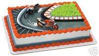 Motorcycle Sports Cake Topper Decoration Hardley Party  