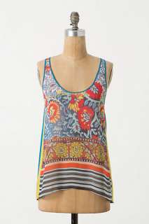 Vibrancies Chiffon Tank   Anthropologie