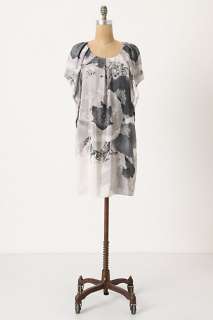 Achromatic Anemone Mini Dress   Anthropologie