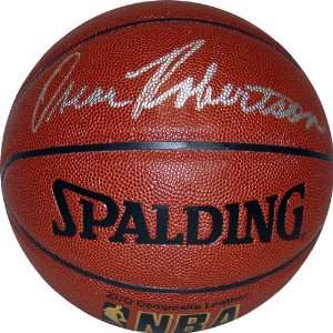  Oscar Robertson Autographed Indoor/Outdoor Basketball 