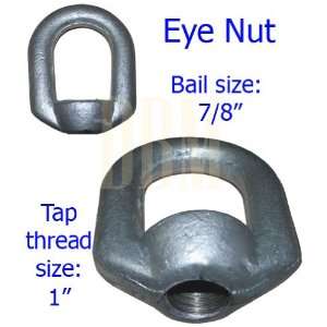 2 PCS Eye Nut Forged Carbon Steel 9,000 LBS Bail Size 7/8 