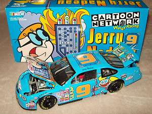   CARTOON NETWORK 1999 JERRY NADEAU 1/24 NASCAR DIECAST NEW  
