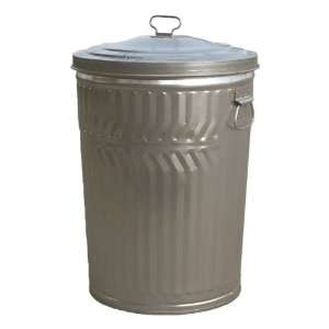   Metal Commercial Duty Trash Can w/ Lid (20 Gallon)