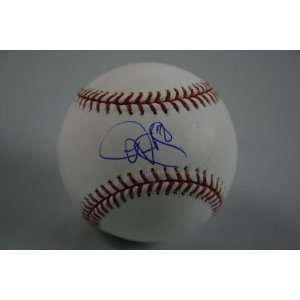  Yankees Dominic Brown Signed Authentic Oml Baseball Psa 