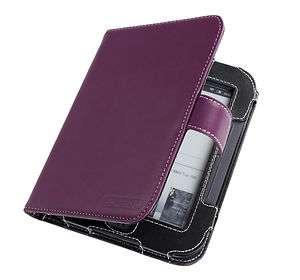 Cover Up Nook Simple Touch Reader Purple Leather Case  