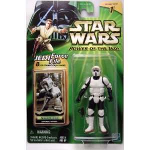  Star Wars Power Of The Jedi Scout Trooper (CLEAN) C8/9 