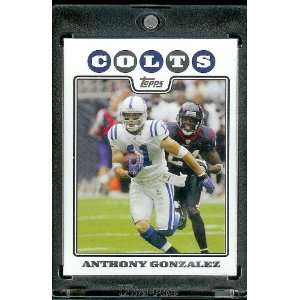 2008 Topps # 149 Anthony Gonzalez   Indianapolis Colts   NFL Trading 