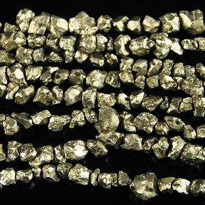 0841 7x6x5 4x4x3mm drusy druzy pyrite loose beads  