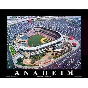  Anaheim Angels   Edison Field   22x28 Aerial Photograph 