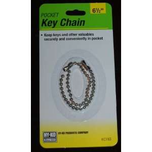  Pocket Key Chain 6 ½ Flexible Bead 2/Pack