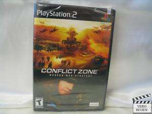 Conflict Zone Modern War Strategy * NEW * PS2 * RTS * 008888320142 
