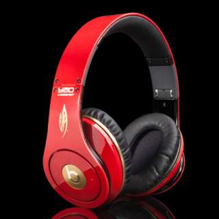 Yao Monster Beats By Dr. Dre (STUDIO) HD Red Headphones New Limited 
