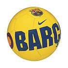 nike fc barcelona spe edt spp 2011 soccer ball yellow